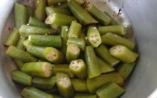 Quiabo Refogado – Como Acabar com a Baba ao Cozinhar