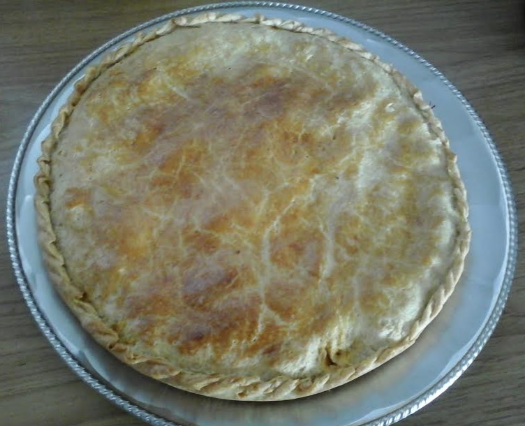 Torta de Frango Grande – Receita da Massa e Recheio