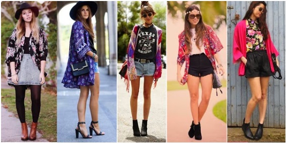 Moda  Kimono –  Dicas de Looks, para Outono/Inverno