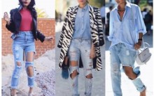 Jeans Super Destroyed – Moda Casual, Dicas de Tendências