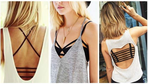 Sutiã com Tiras Tendência da Moda com Top Strappy, Looks e Dicas