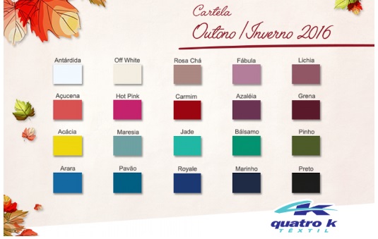 Cores da Moda para Outono Inverno 2016/2017 – Dicas de Tendências