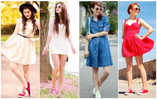 Vestido com Tênis Como Usar, Dicas de Looks Modernos