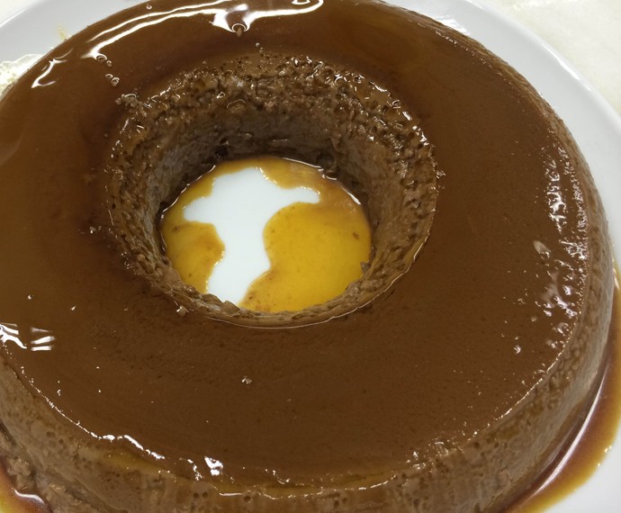 Pudim de Chocolate e Avelã Mais Você 19/04/2016 – Receita PAP