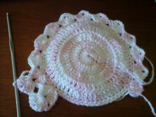 touca-gorro-de-bebê-retro-ponto-leque-receita-pap