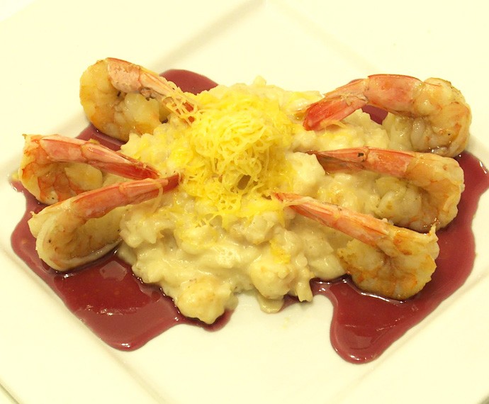 Risoto de Lagosta Camarão Anderson Receita Jogo de Panelas Mais Você 03/04