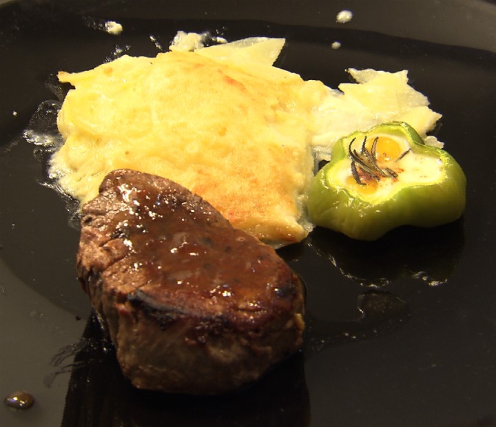 Batatas com Filet Mignom Jogo de Panelas 17/06  Receita do Wagner