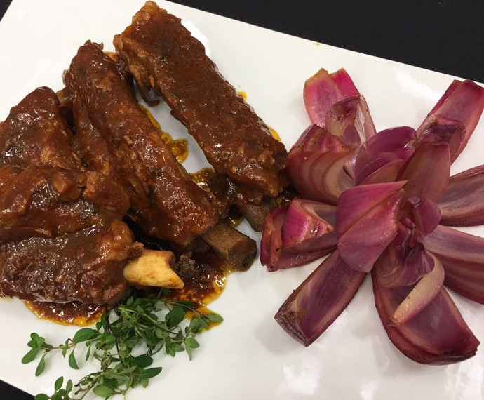 Costelinha com Flor de Cebola Mais Você 27/06/16 – Receita da Ana
