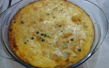 Quiche de Frango, Palmito e Ervilha – Receita Fácil PAP