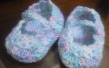 Sapatinho de Crochê Colorido para Menina – Receita PAP e Fotos