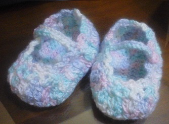 Sapatinho de Crochê Colorido para Menina – Receita PAP e Fotos