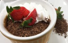 Creme de Chocolate de Microondas do Mais Você 24/08/2016 – Receita Ana Maria Braga