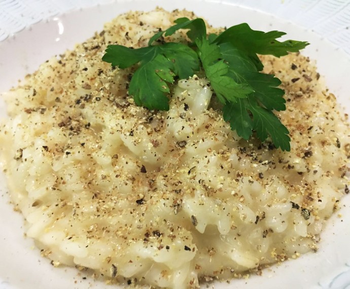 Risoto de Queijo Parmesão Ana Maria Braga – Receita Mais Você 26/08/2016