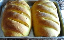 Pão Caseiro de Abóbora Japonesa, Castanhas e Uva Passas – Receita Caseira