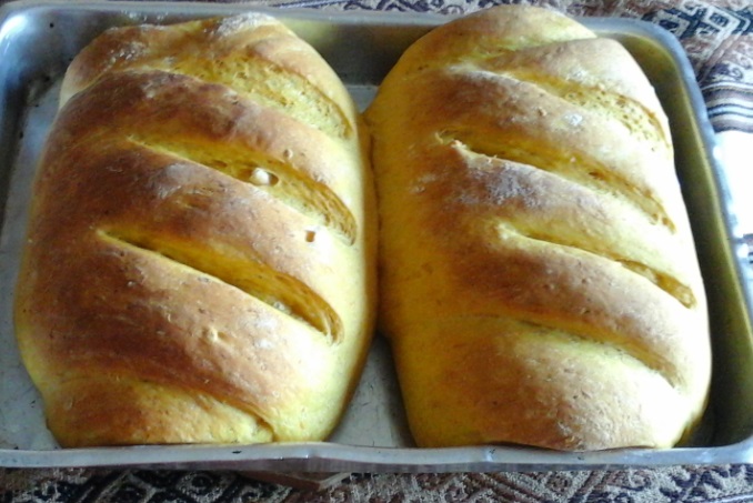 Pão Caseiro de Abóbora Japonesa, Castanhas e Uva Passas – Receita Caseira