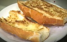 Pão na Chapa do Mais Você 19/09/2016 – Receita Ana Maria Braga com Pão Francês