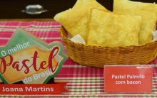 Pastel de Palmito com Bacon Finalista do Concurso da Ana Maria Braga no Mais Você 26/10