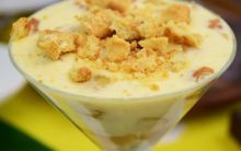 Receita com Banana D’água do Mais Você Hoje 03/11/16 – Pudim do Chef na Ana Maria Braga