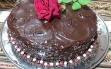 Massa de Bolo de chocolate para rechear de Liquidificador – Receita Bolo com Recheio e Cobertura