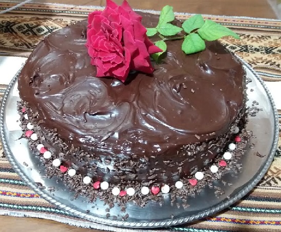 Massa de Bolo de chocolate para rechear de Liquidificador – Receita Bolo com Recheio e Cobertura