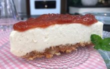 Cheesecake Romeu e Julieta do Mais Você Hoje, dia 08/03/17 – Receita Sobremesa da Ana Maria Braga