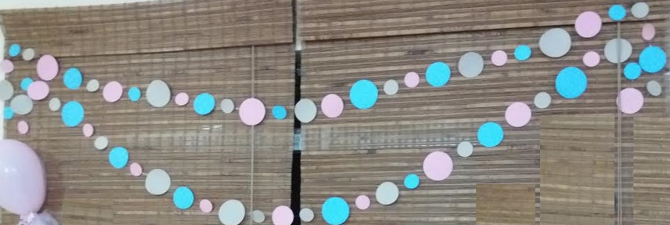 Como Fazer Cortina de Bolinhas de Papel Colorido para Painel de Festa – Dicas de Decoração