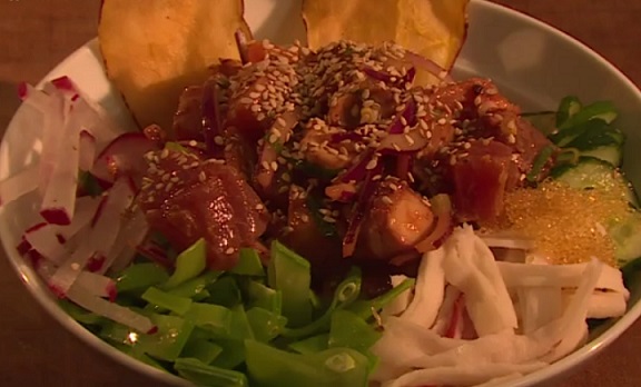Poke Bowl – Como Fazer Prato do Havaí no Mais Você 31/03/2017 – Alimento de Surfista