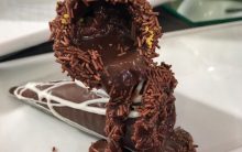 Casquinha de Chocolate Recheada da Ana Maria Braga – Receita com Casquinha de Sorvete Mais Você 07/04/17 Sexta-feira