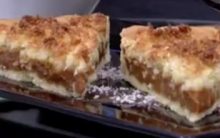 Torta de Doce de Leite com Coco do Mais Você 04/04/17 – Receita Ana Maria Braga Terça-feira