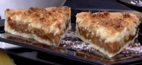 Torta de Doce de Leite com Coco do Mais Você 04/04/17 – Receita Ana Maria Braga Terça-feira