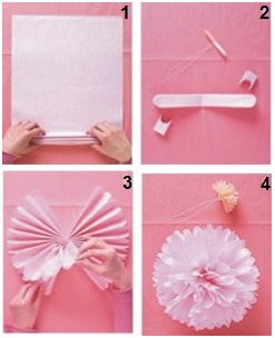 pompom-de-papel-de-seda-pap-para-decorar como-fazer-pompom-de-papel-de-seda-pap-