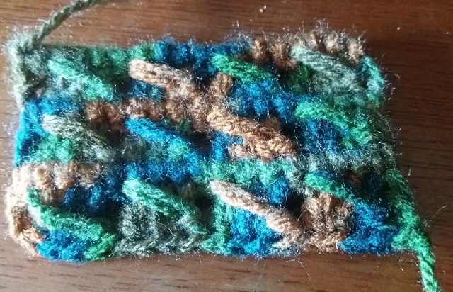 Pontos de Crochê para Cachecol Masculino – Receita PAP do Ponto Judith e Ponto Alto Relevo