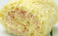 Rocambole Salgado com Recheio de frango com Requeijão – Receita PAP