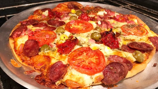 Pizza da Ana Maria Braga no Mais Você de 2017 – Receita da Massa, Molho e Cobertura