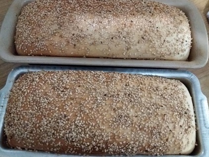 Pão Caseiro com Gergelim na Cobertura – Receita de Pão Caseiro Fácil e Rápido PAP