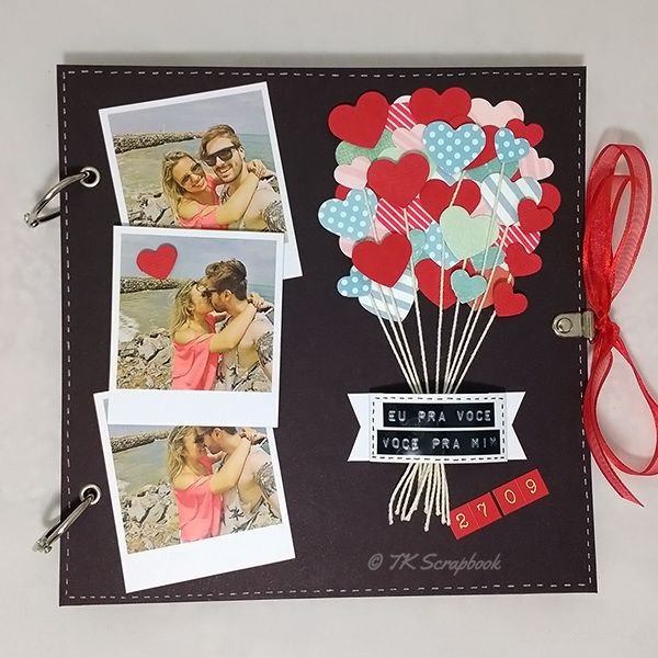 Como Fazer um Scrapbook Romântico: Presente para Comemorar Aniversário de Namoro