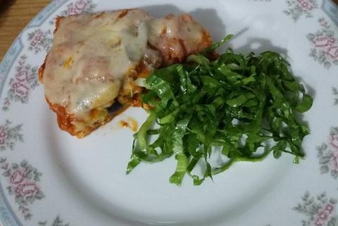 Lasanha de Berinjela com Atum em Lata e Muçarela – Receita Fácil e Econômica com Berinjela