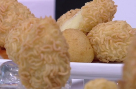 Coxinha de Batata do Mais Você 29/09/17 – Receita da Ana Maria Braga de Salgadinho de Batata