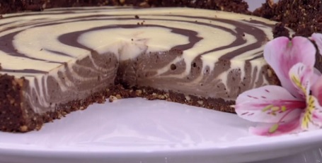 Sobremesa Bicolor do Mais Você 17/10/17 – Receita Cheesecake da Ana Maria Braga  Hoje