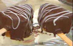 Torta de limão no palito com Cobertura de Chocolate – Receita Fácil PAP