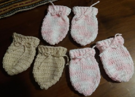 Luvas para Bebê – Como Fazer Luvinha de Crochê para Recém Nascido PAP