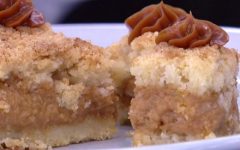 Bolo Farofa com Recheio de Doce de Leite com Coco e Damasco – Receita Mais Você 01/02/18