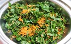 Mix de Folhas Verdes com Cenoura – Salada com Verduras Variadas  e Como Temperar