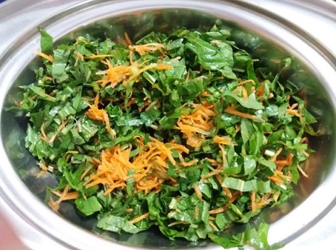Mix de Folhas Verdes com Cenoura – Salada com Verduras Variadas  e Como Temperar
