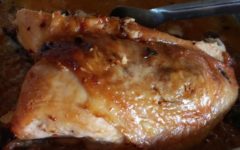 Peito de Frango Assado com osso – Receita Econômica– Dica de Temperos com Ervas e Limão