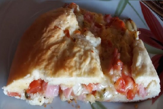 Pão Macio Recheado com Queijo e Presunto – Como Fazer Massa de Pão Caseiro Recheado
