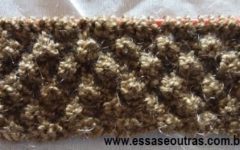Cachecol de Ponto Pipoca de Tricô – Como Fazer passo a passo o Ponto Astrakan, Que Lã Usar e Receita PAP