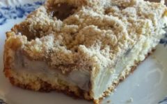 Cuca de Banana Como Fazer Massa Básica de Cuca Macia com Receita da Farofa do Bolo