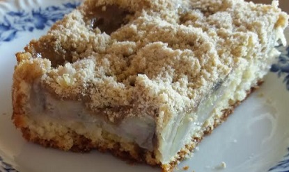 Cuca de Banana Como Fazer Massa Básica de Cuca Macia com Receita da Farofa do Bolo