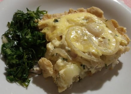 Torta Cremosa de Cebola com Queijo – Como Fazer Torta Fácil e Econômica Ingredientes